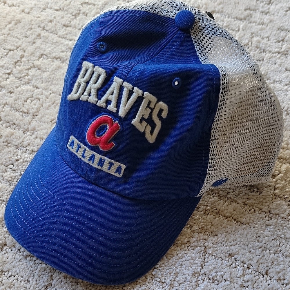 Blue Braves Baseball Cap